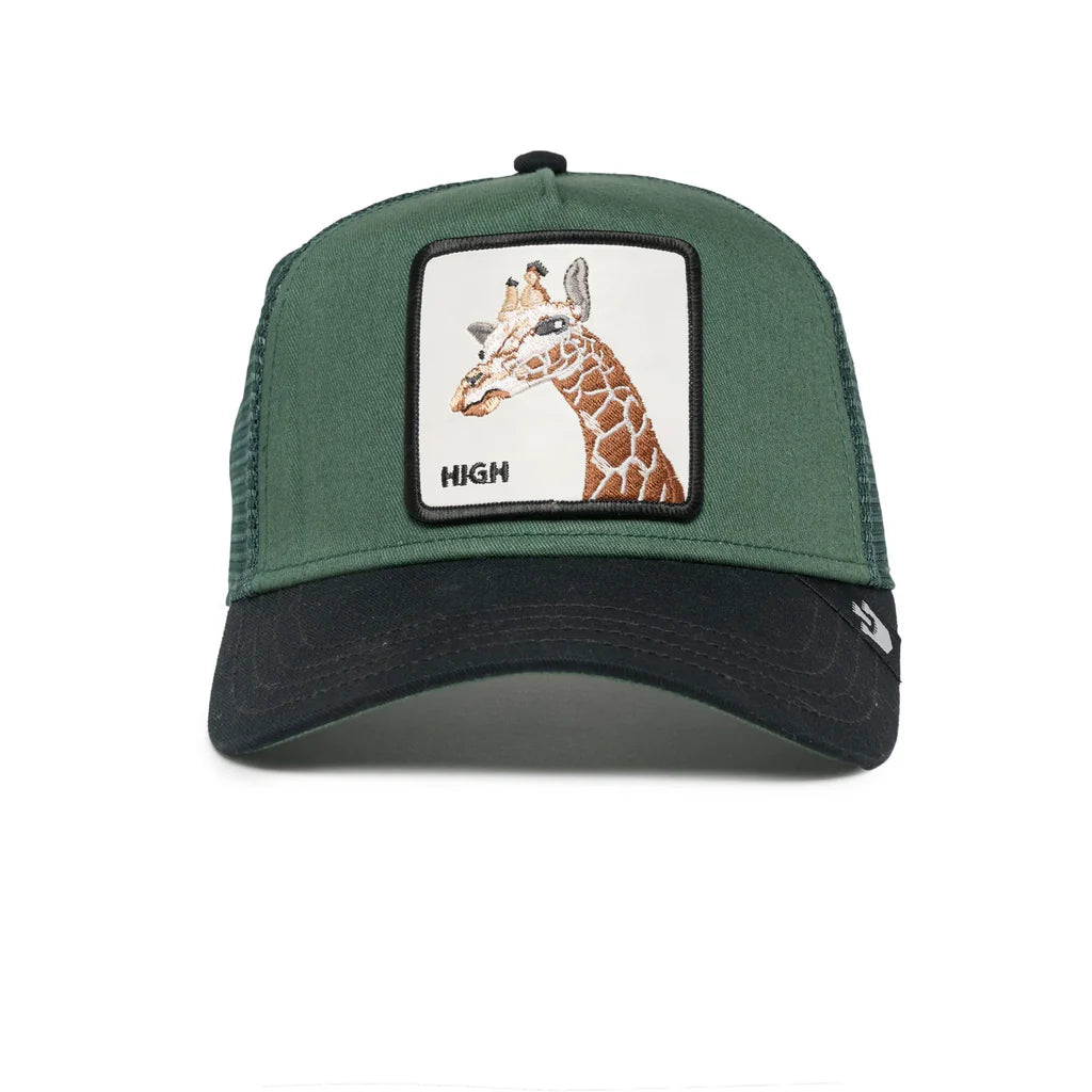 Goorin Bros - Animal Trucker Cap - Giraffe - High - Forest Green