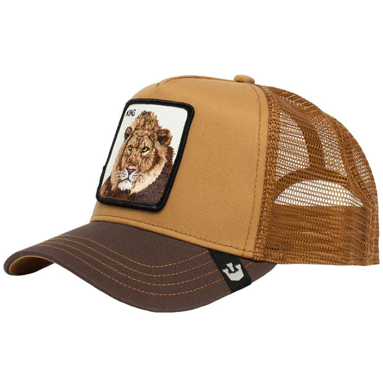 Goorin Bros - Animal Trucker Cap - Lion - King - Whiskey