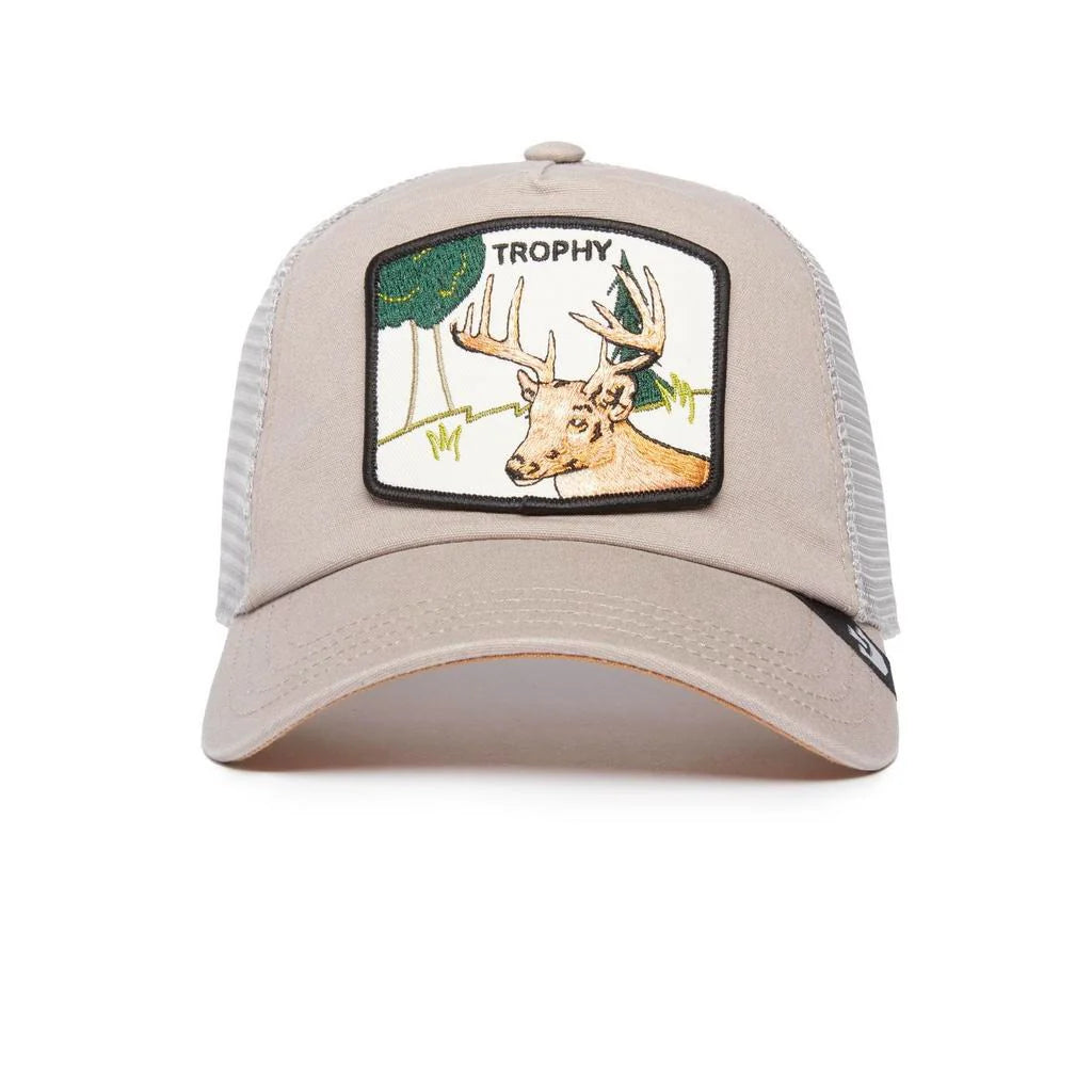 Goorin Bros - Animal Trucker Cap - This Away - Trophy - Grey