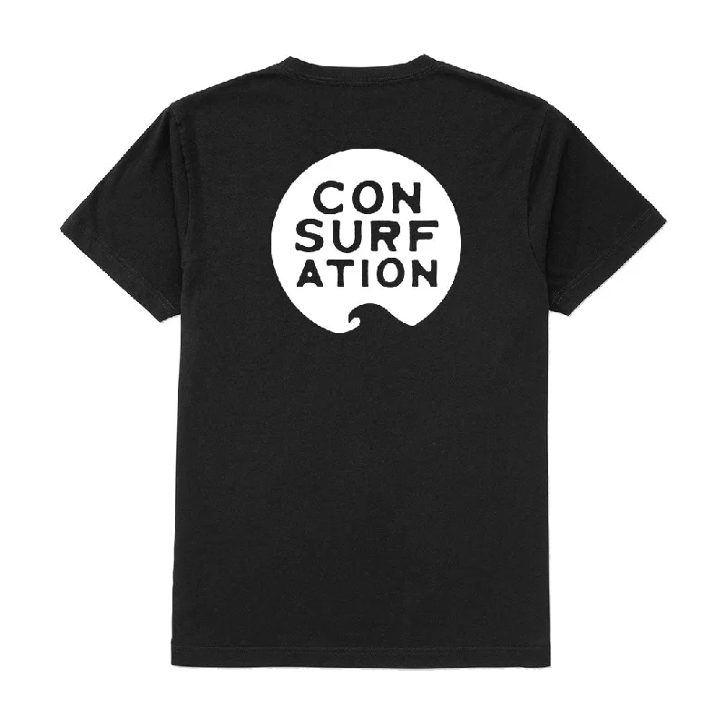 Con-surf-ation Black Tee