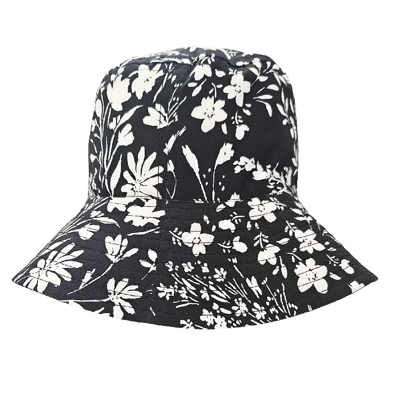 Black/White Floral