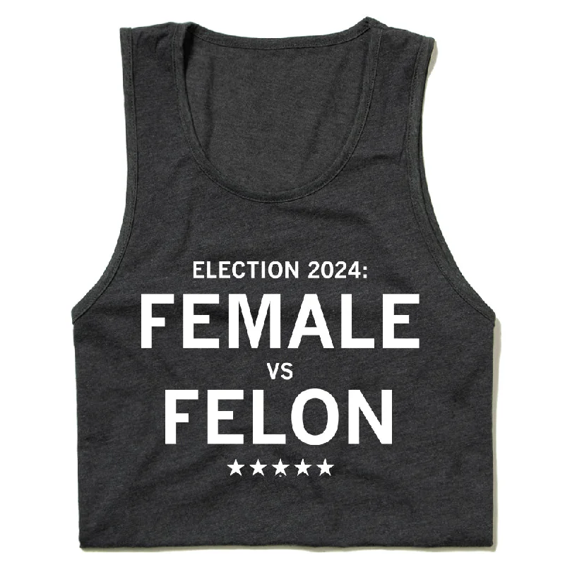 Election 2024: Female vs Felon Tank Top