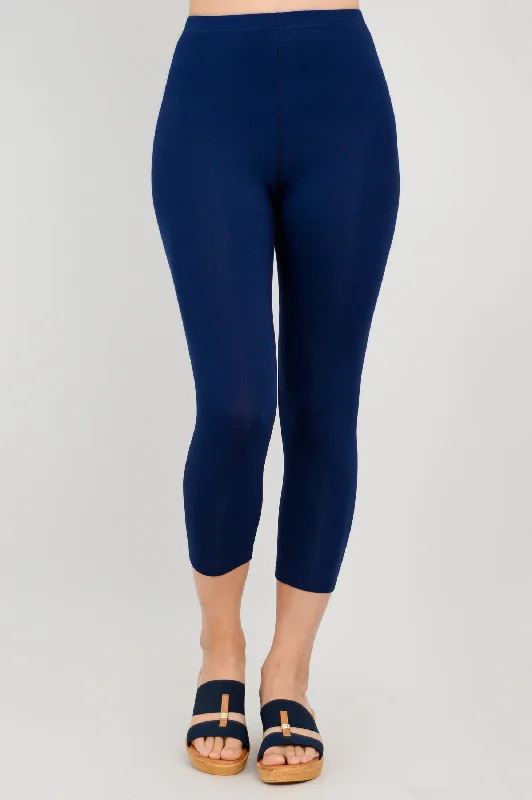 Ruby Capri, Indigo, Bamboo