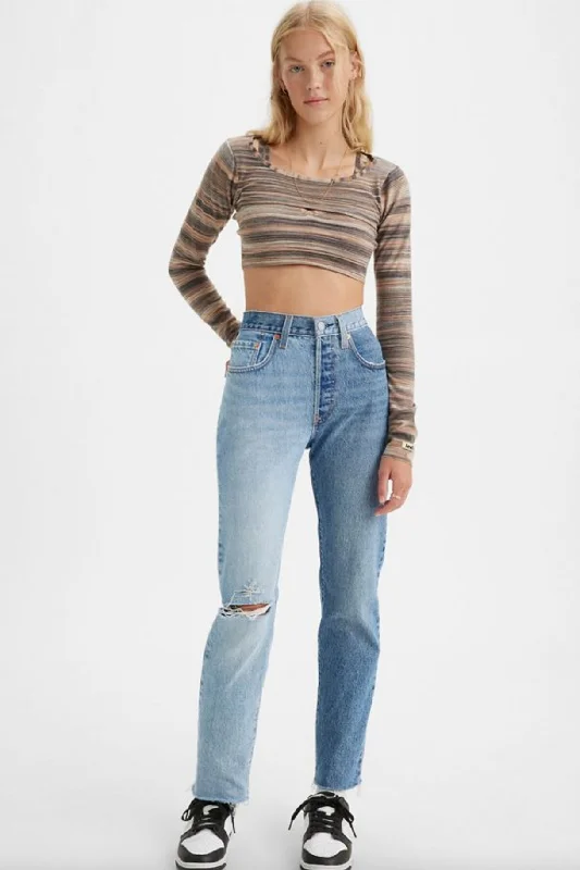 Levi's 501 Women's Two Tone Jeans