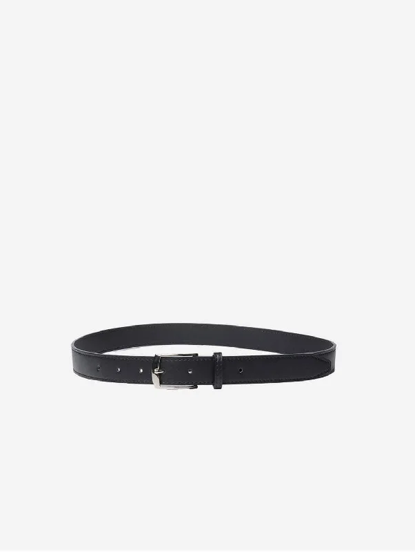 Stark Vegan Corn Leather Belt | Black