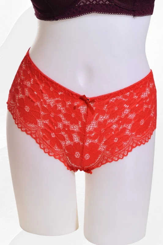 Red Laced Panty