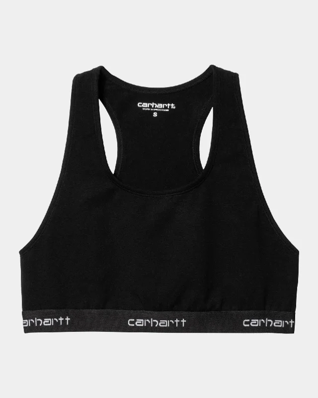 Script Racer Tank | Black