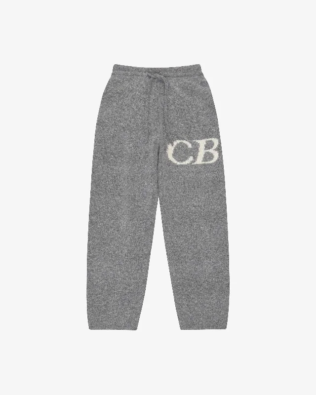 CB LOGO KNIT PANTS