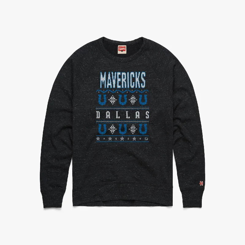 Dallas Mavericks Holiday Crewneck