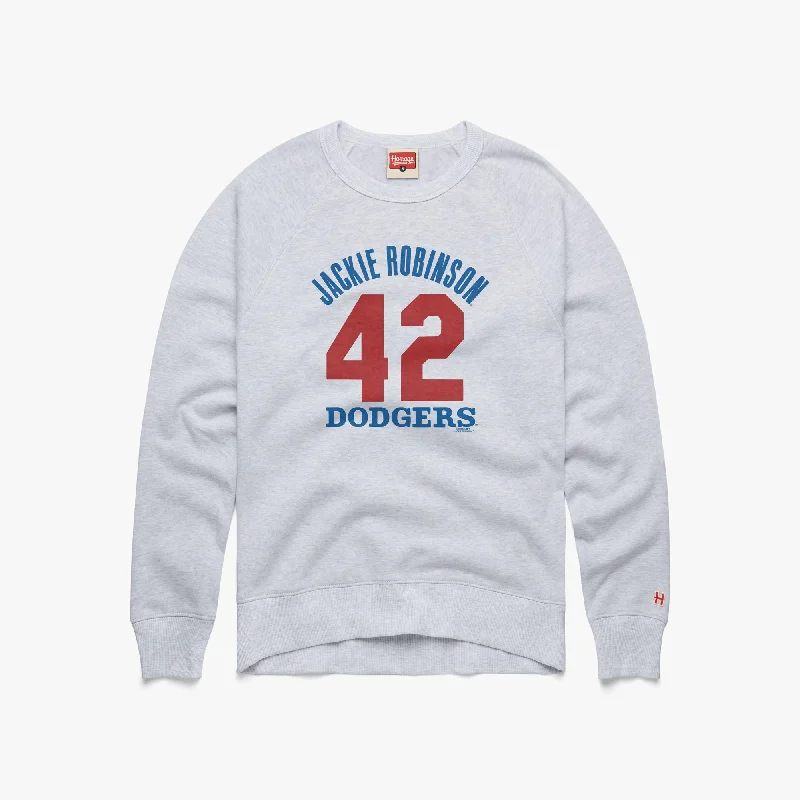 Dodgers Jackie Robinson 42 Crewneck