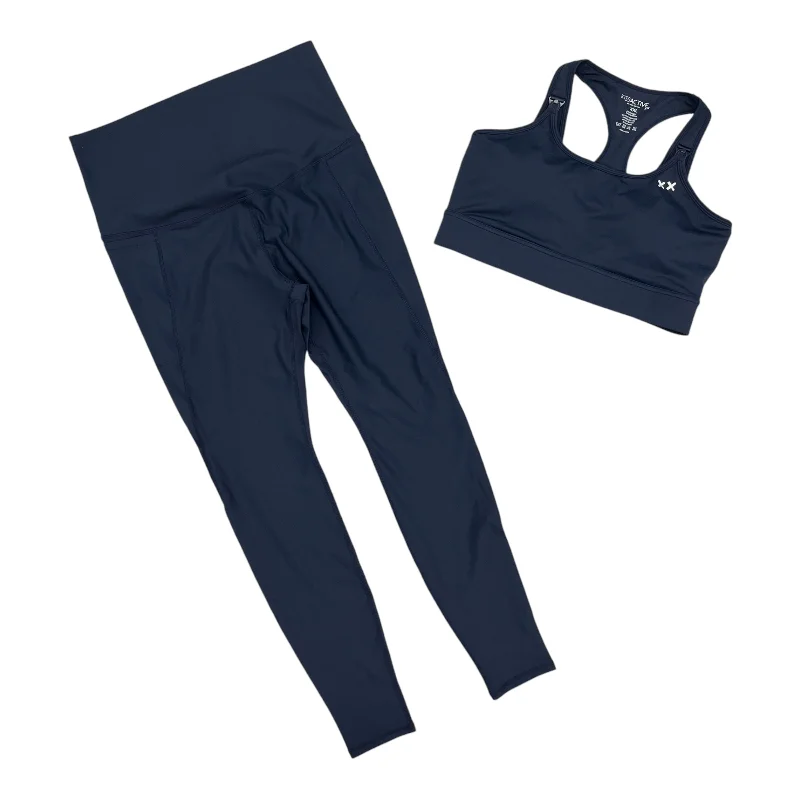 Mat Athletic Pants 2 Pc By Clothes Mentor In Blue, Size:2X