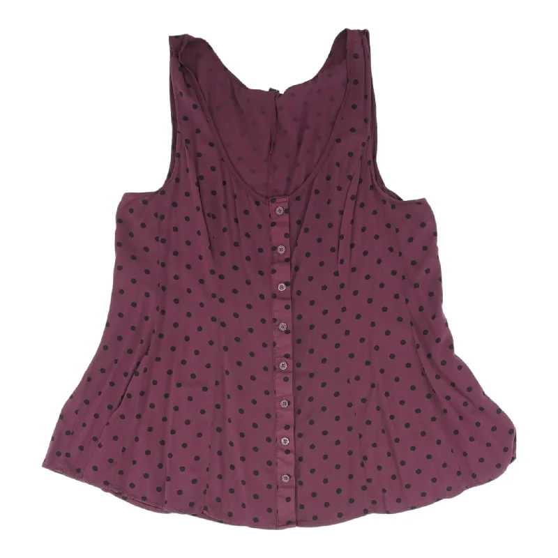 Purple Polka Dot Active Tank