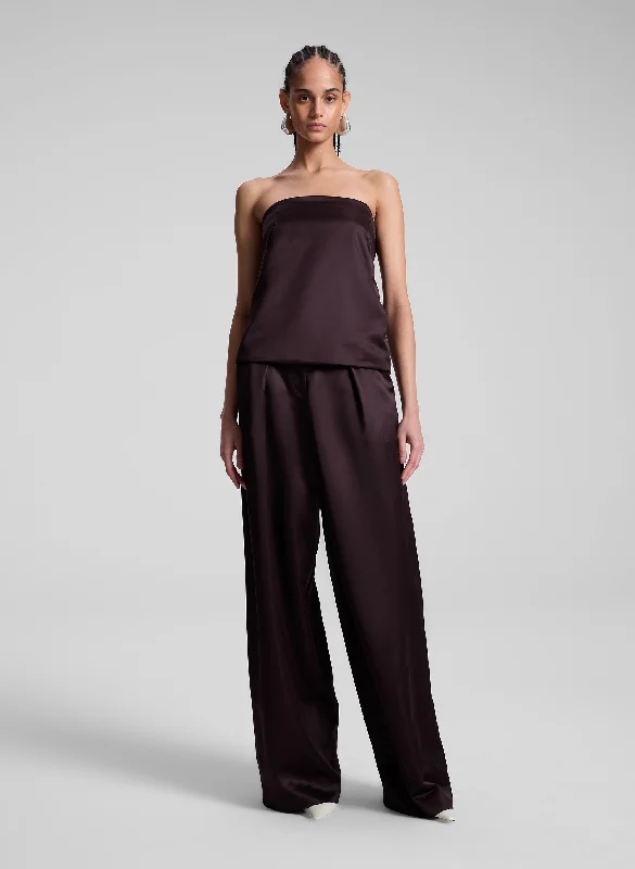 Ryder Satin Wide Leg Pant