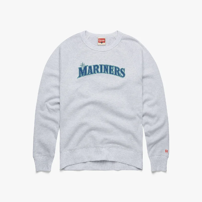 Seattle Mariners Jersey Logo Crewneck