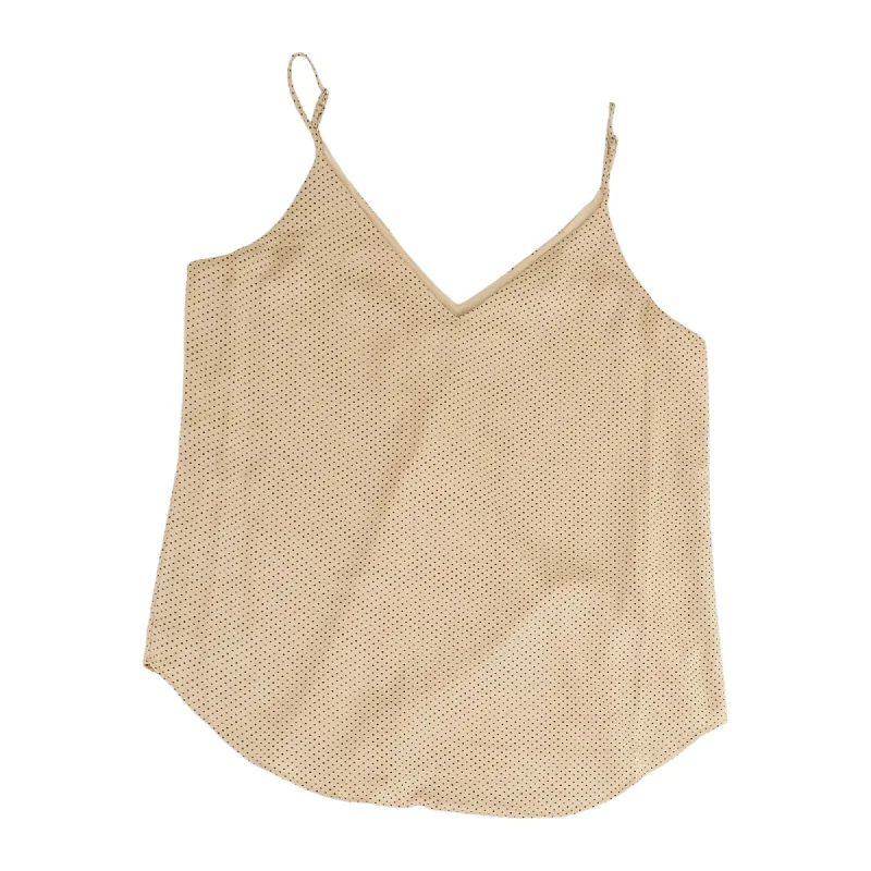 Tan Polka Dot Active Tank